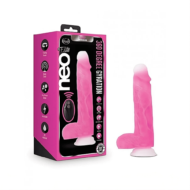 Vibrador Neo Elite Roxy Giratorio Pink