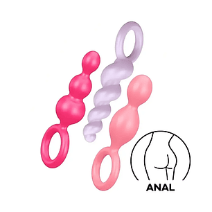 KIt Plug Anal Booty Call Colores