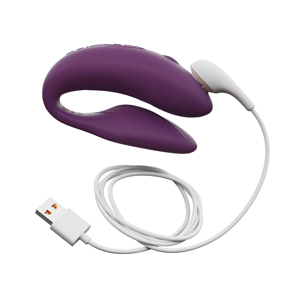 Chorus Vibrador Para Parejas Morado 4