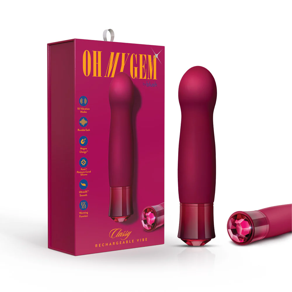 Vibrador Classy para Punto G Efecto Calor 1
