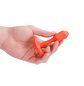 🧡 Plug Anal con Vibración B-Vibe Snug Pequeño Naranja - Miniatura 3
