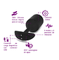 🔥 Plug Anal Vibrador B-Vibe Snug Mediano Negro - Miniatura 4