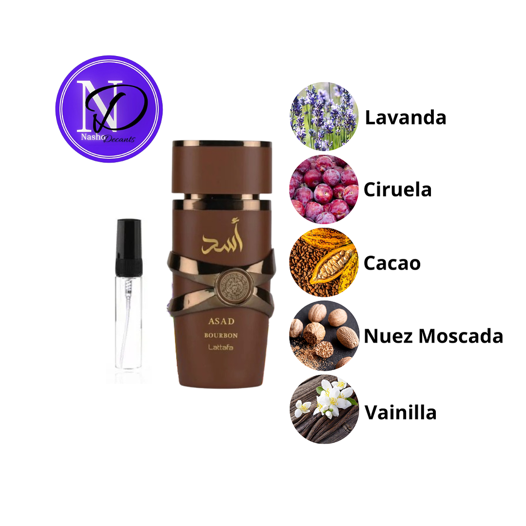 Asad Bourbon Lattafa - Decant 1