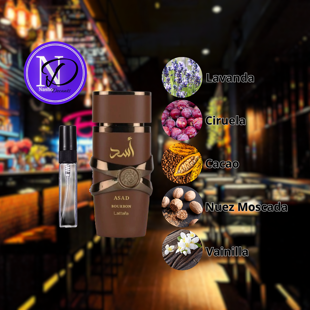 Asad Bourbon Lattafa - Decant 2