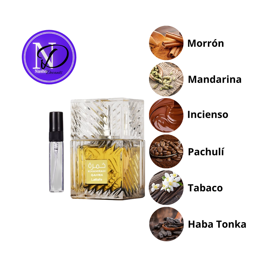 Lattafa Khamrah Qahwa - Decant 1