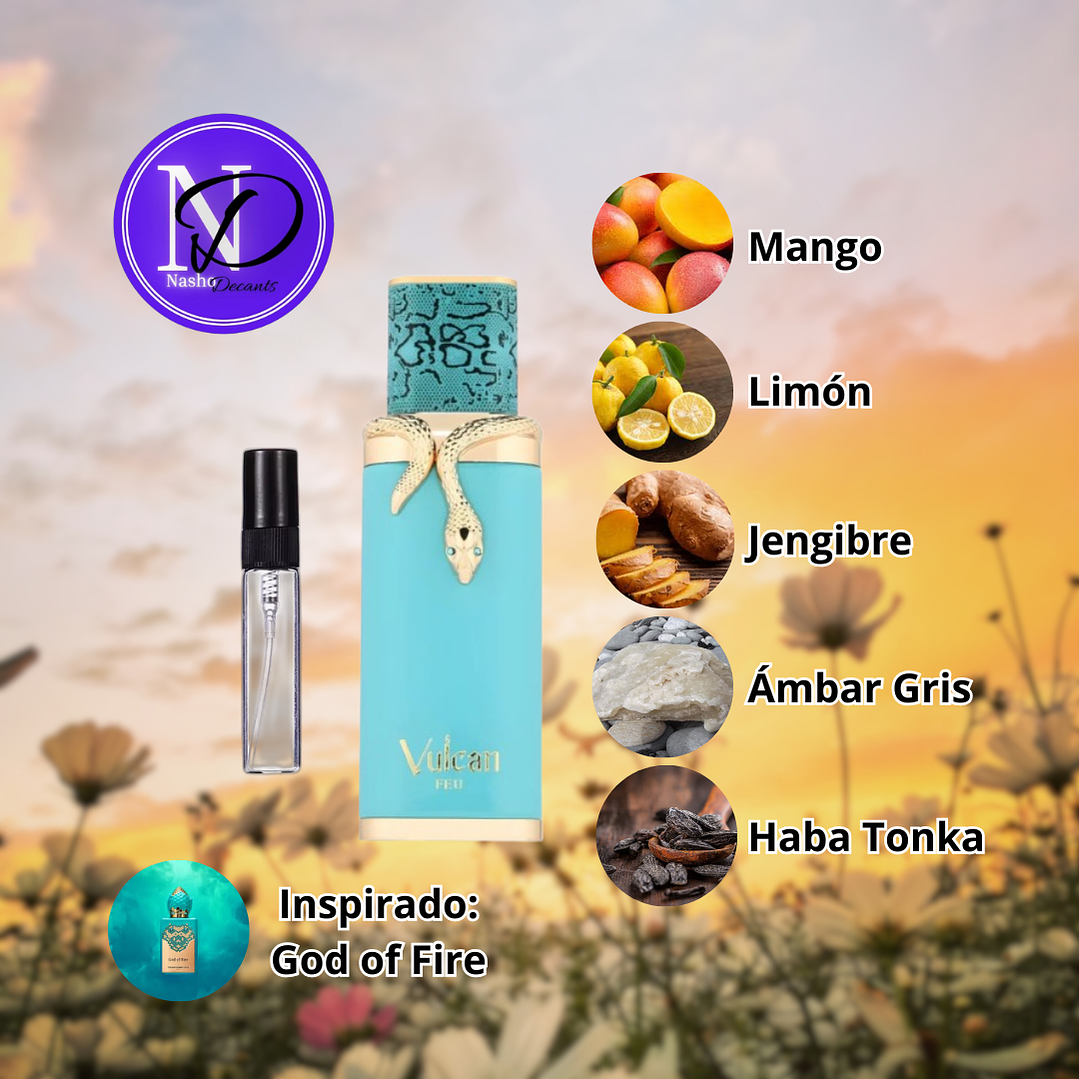 Vulcan Feu French Avenue (God Of Fire) - Decant 2