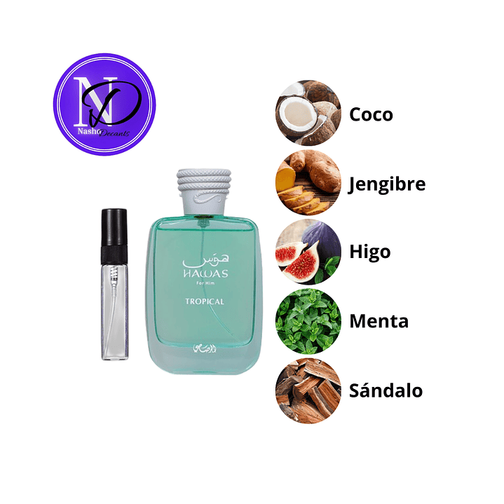 Hawas Tropical Rasasi - Decants 1