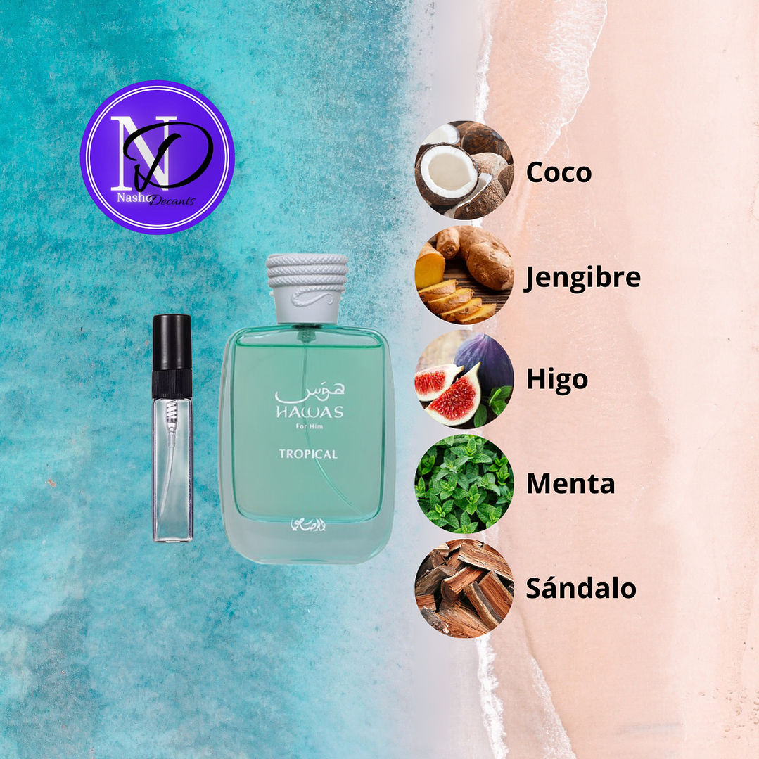 Hawas Tropical Rasasi - Decants 2