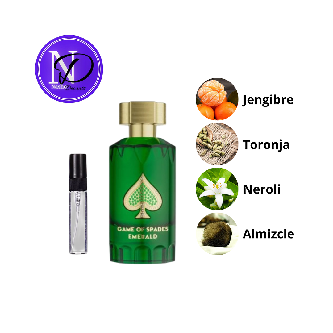 Game of Spades Emerald - Decant 1