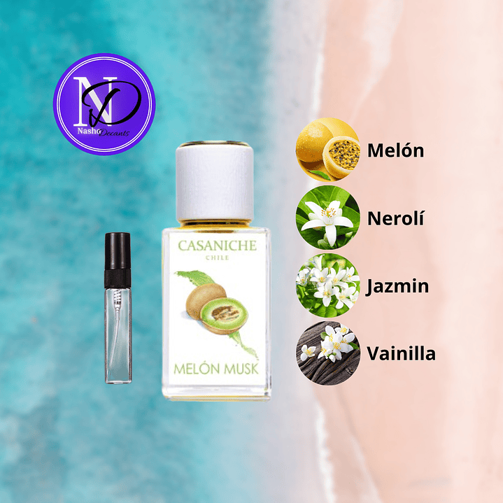 Melón Musk Color Art Casa Niche - Decant 2