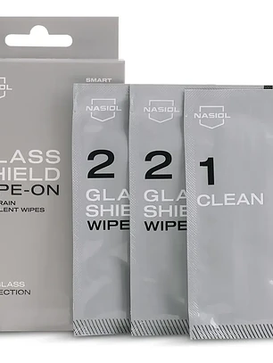 Nasiol GlasShield Wipe-On – Protección Hidrofóbica para Vidrios