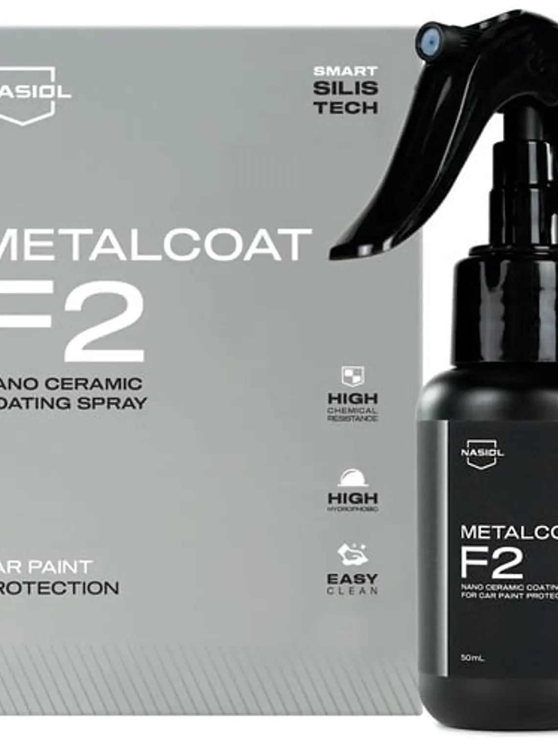 Nasiol MetalCoat F2 – Protección Nano para Superficies Metálicas 1