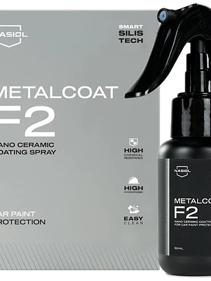 Nasiol MetalCoat F2 – Protección Nano para Superficies Metálicas