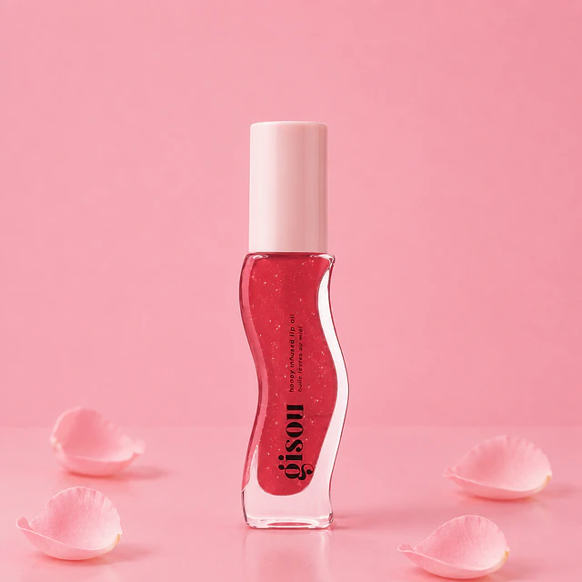 Gisou Honey Infused Lip Oil Cherry On The Cake Original -