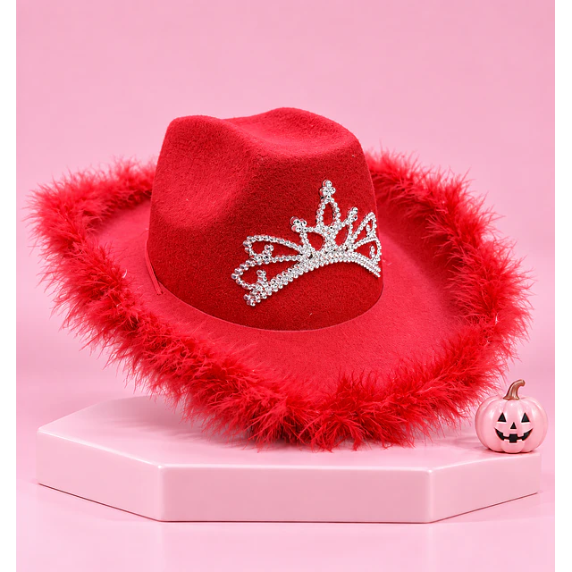 Gorro vaquero ROJO 