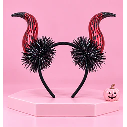 DIADEMA CACHITOS DIABLO