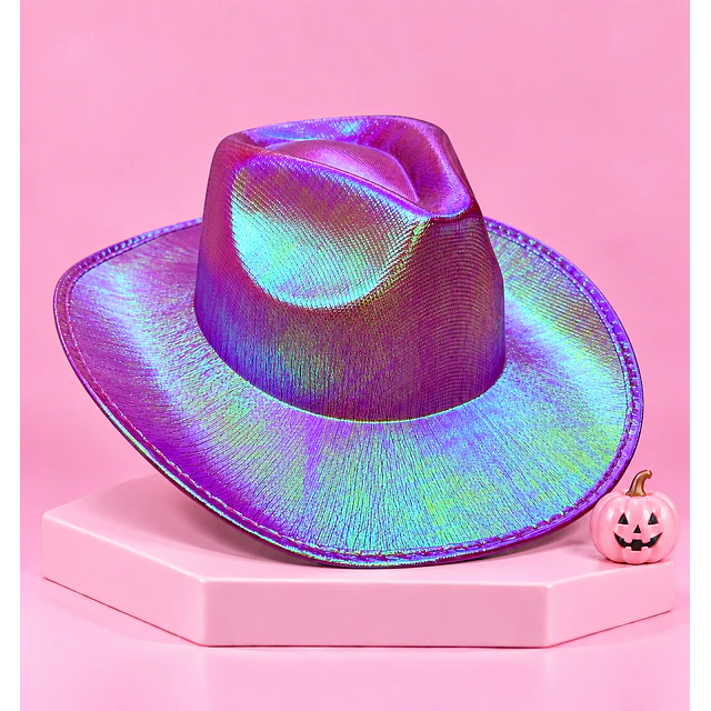 GORRO VAQUERO ROSADO TORNASOL
