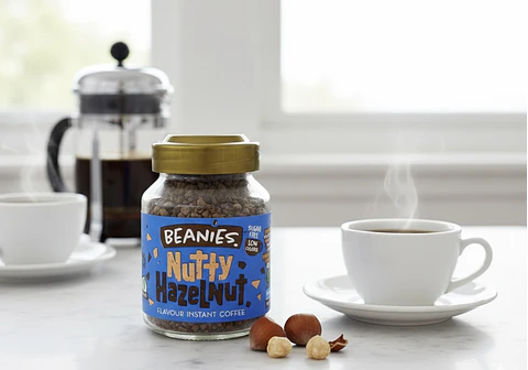 beanies coffee nutty hazelnut