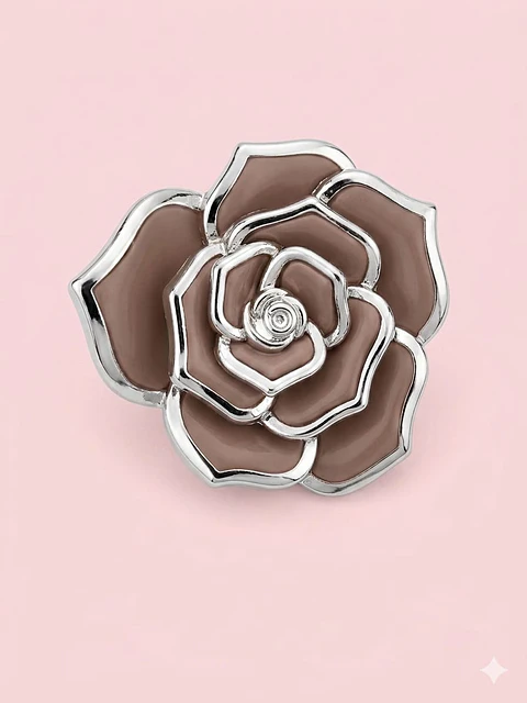 Trabas de rosas borde dorado 