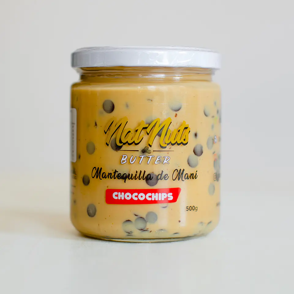 Mantequilla de mani Choco Chips 500g 1