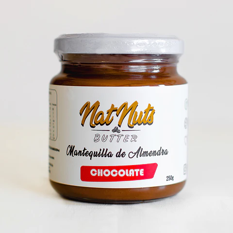 Mantequilla de almendra chocolate 250g