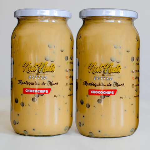 2X Mantequilla de maní Chocochips (kilo)