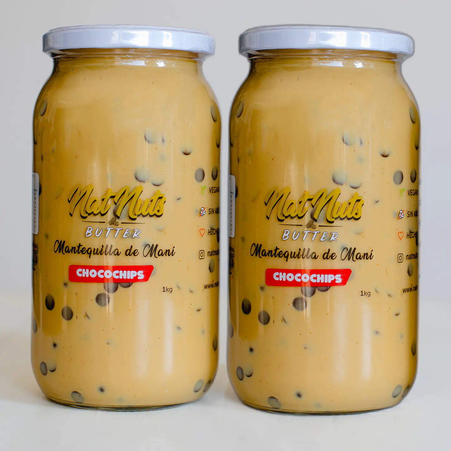 2X Mantequilla de maní Chocochips (kilo) 1