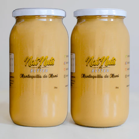 2X Mantequilla de maní - Tradicional/Crunchy (kilo)