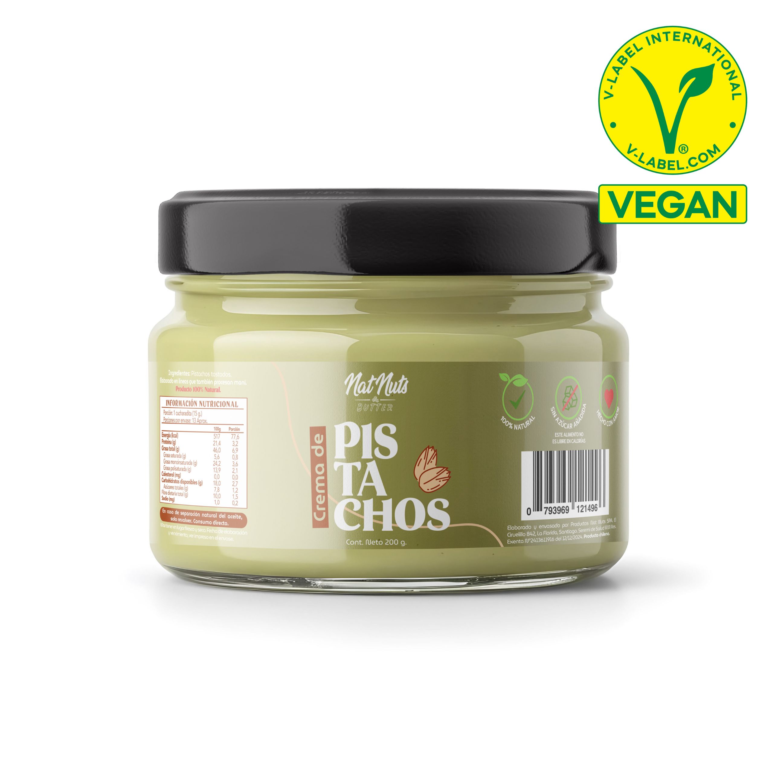 Crema de Pistachos 200g  2