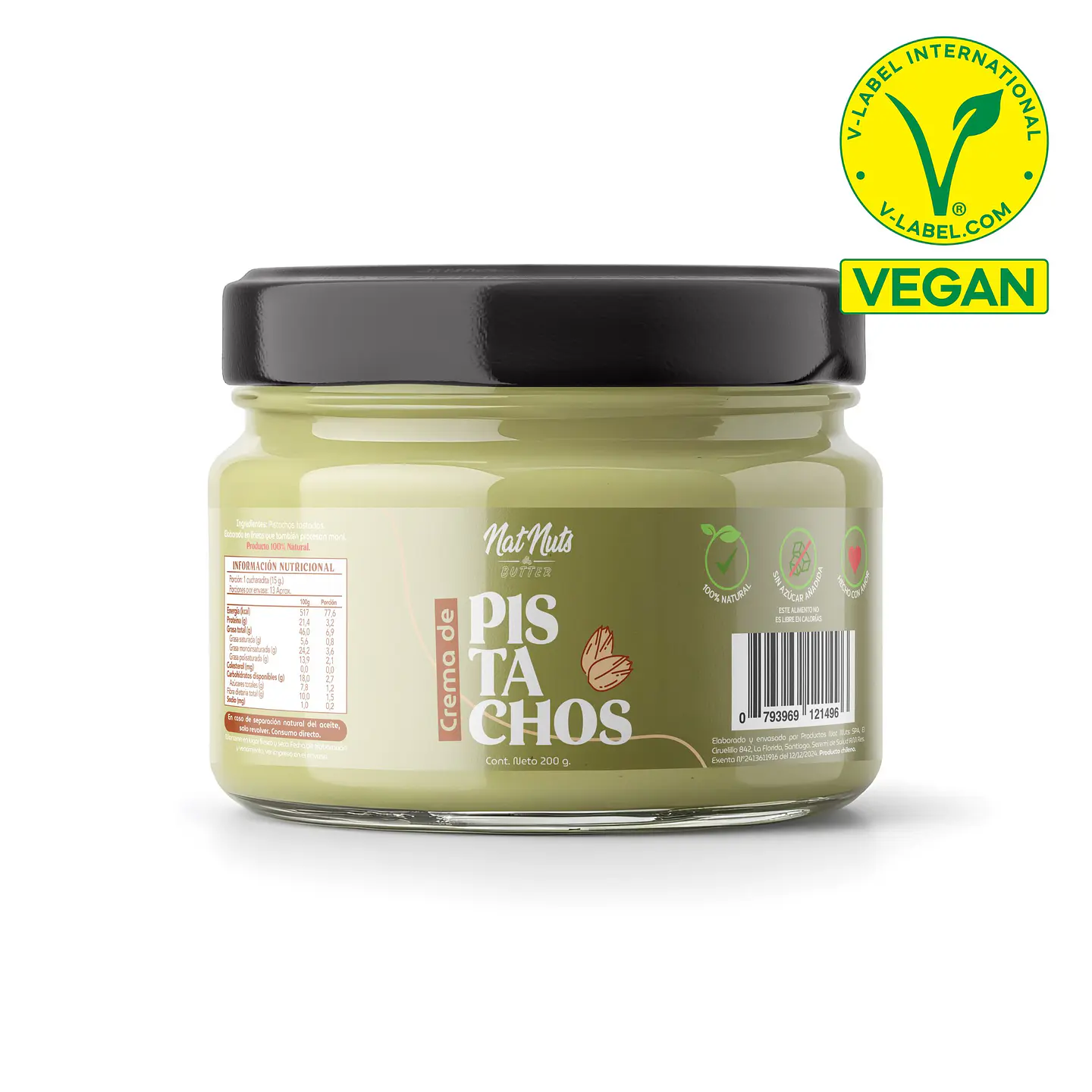 Crema de Pistachos 200g  3