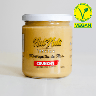 Mantequilla de maní Crunchy 500g 