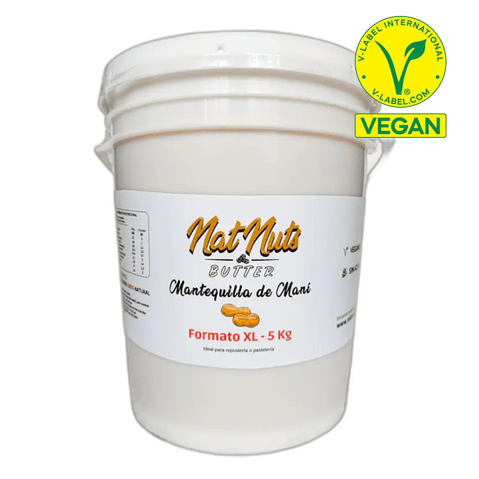Mantequilla de maní 5kg (FORMATO XL) 1