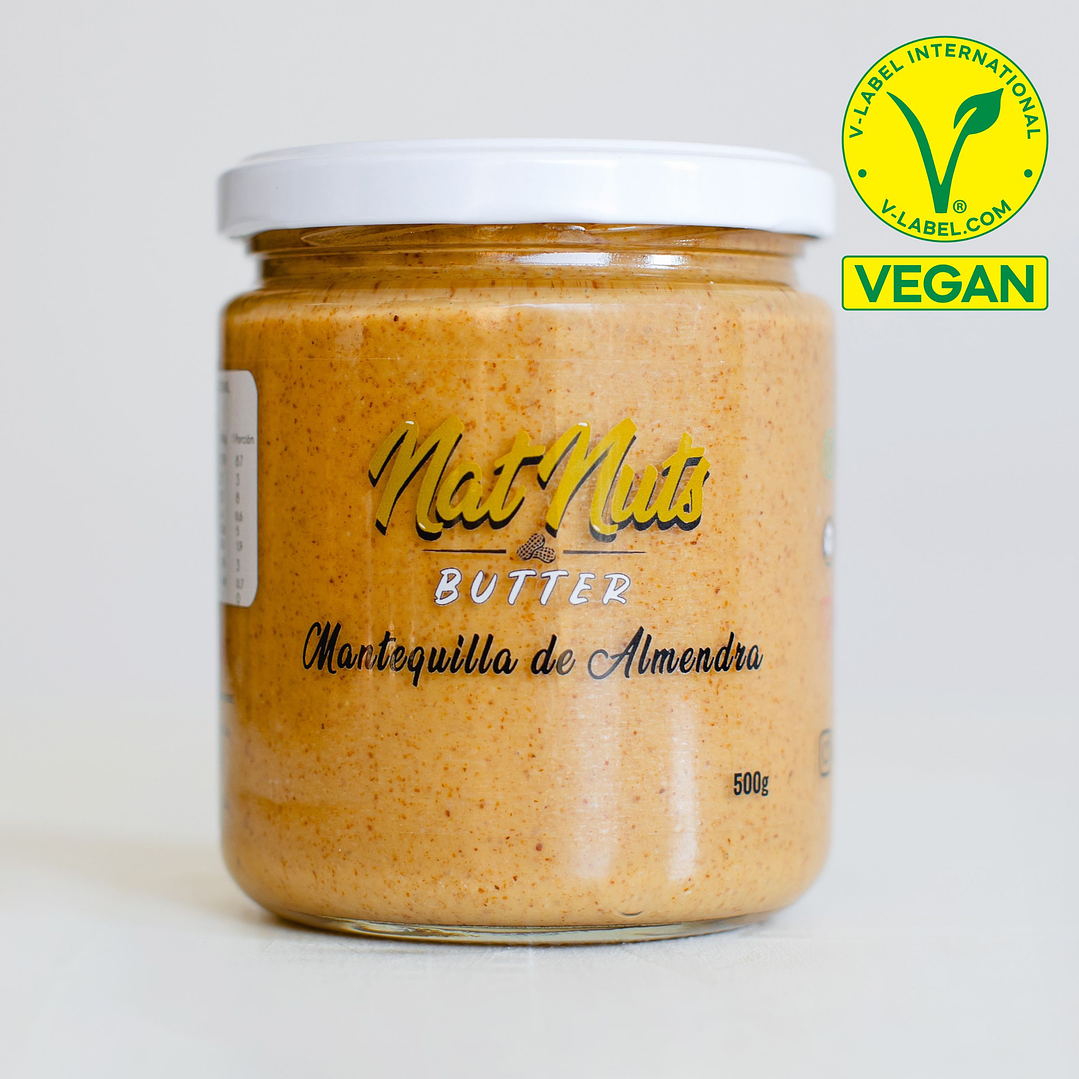 Mantequilla de almendras 500g 1