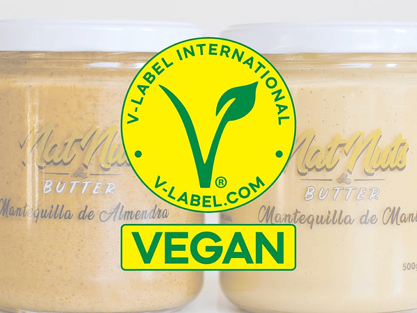 ¡Ahora somos oficialmente 100% veganos con certificación V-Label! 🌱