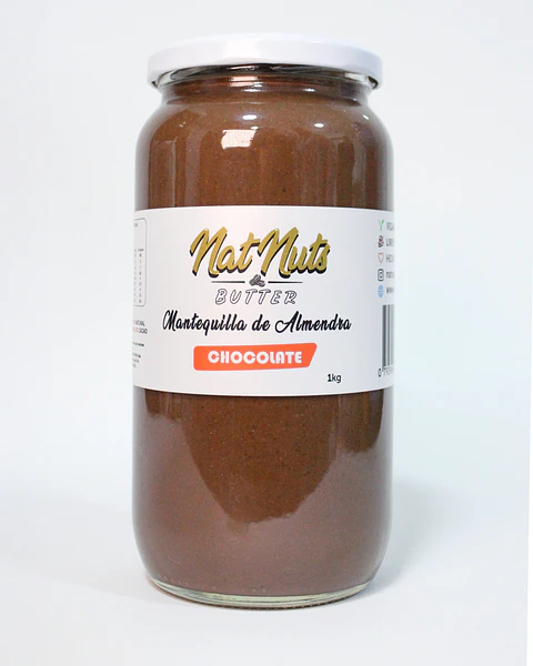 Mantequilla de almendra chocolate 1kg