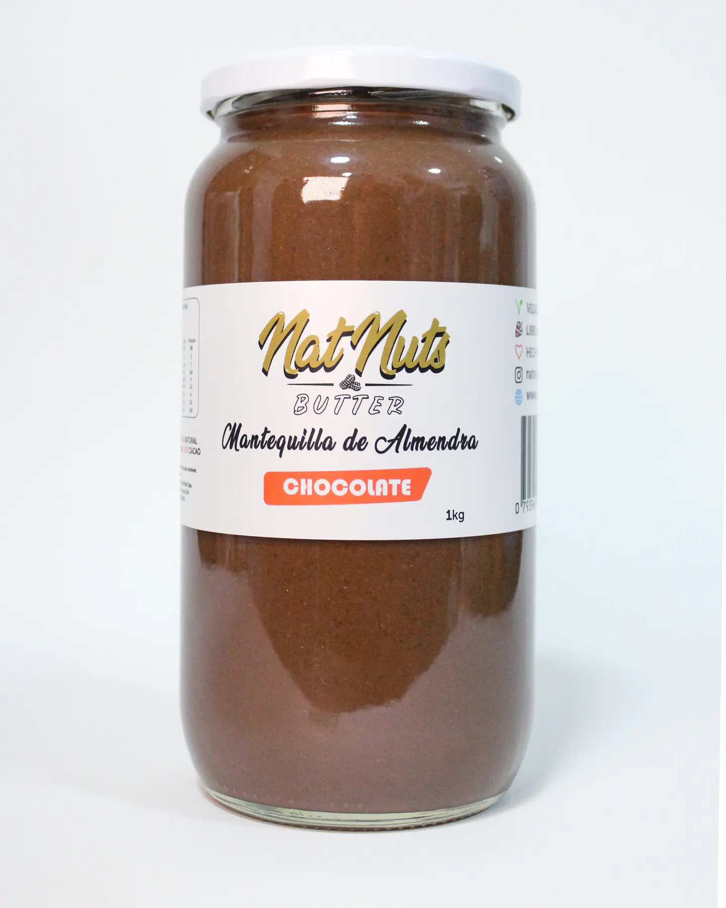 Mantequilla de almendra chocolate 1kg 1