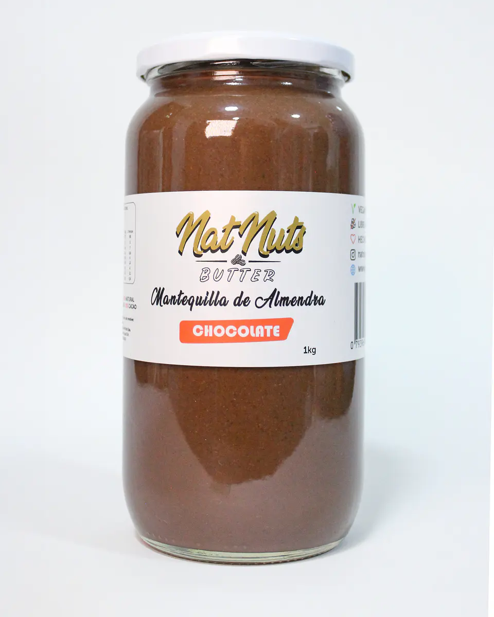 Mantequilla de almendra chocolate 1kg 1