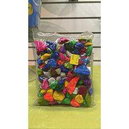 Paquetes piedras multicolor 