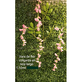 Vara de flor colgante artificial