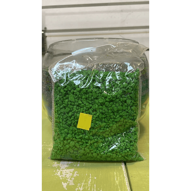 Gravilla verde  pasto 