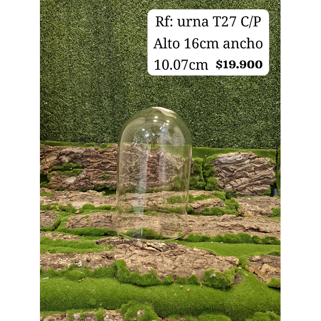 Urna T27 con pestaña