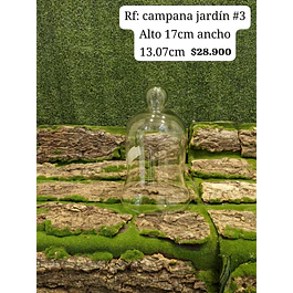 Campana jardín # 3
