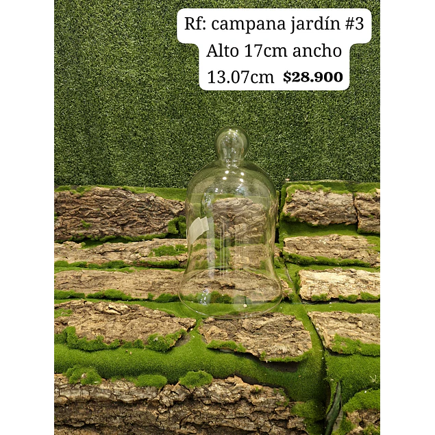 Campana jardín # 3
