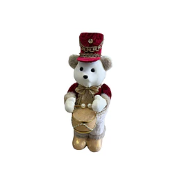 Oso vinotinto con tambor