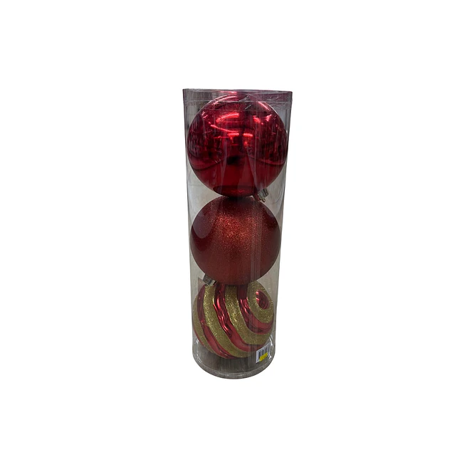 Paquete 3 esferas 15 cms