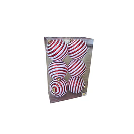 Paquete esferas candy 10 cms