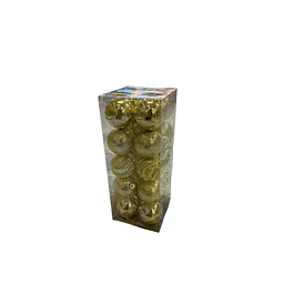 Paquete x 20 esferas 6 cms