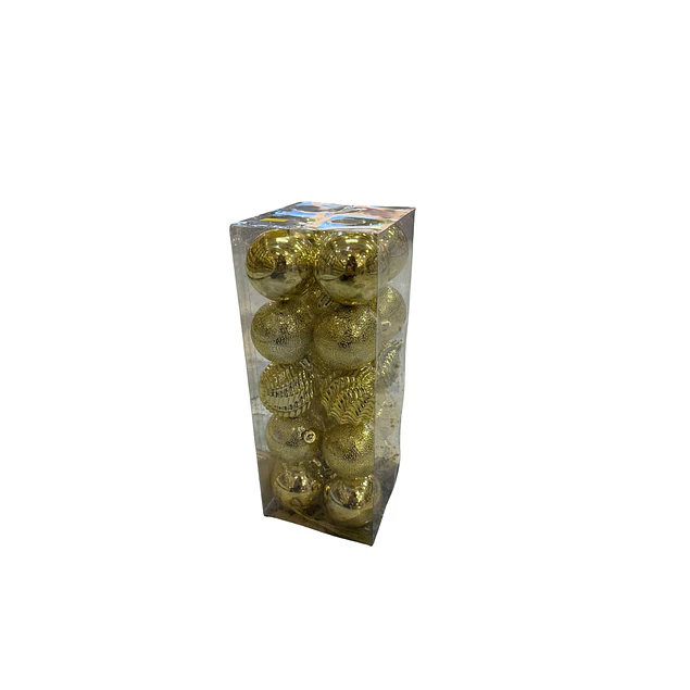 Paquete x 20 esferas 6 cms