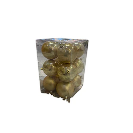 Paquete x 12 esferas 10 cms