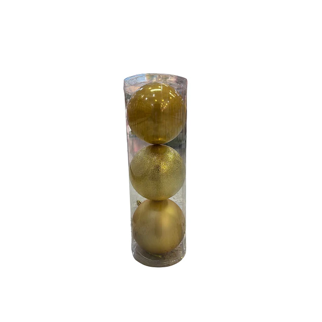 Paquete x 3 esferas 12 cms